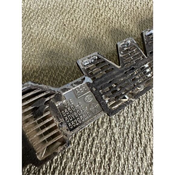 Dodge Ram 1500 RH Emblem 85501-C Chrome Used Condition genuine part - Picture 8 of 10